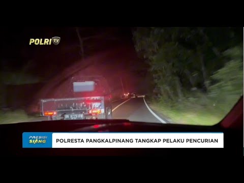 POLRESTA PANGKALPINANG BEKUK PELAKU CURANMOR LINTAS PROVINSI