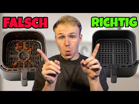 AIRFRYER REINIGEN: So machst du deine Heißluftfritteuse richtig sauber!