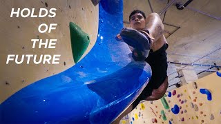 Climbing holds of the future by Bouldering Bobat