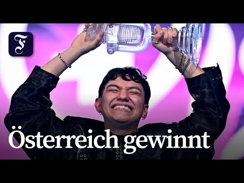 Österreicher JJ gewinnt Eurovision Song Contest