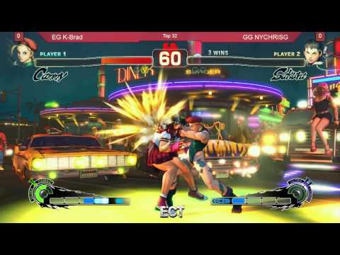 ECT2014 SSFIV Top 32 GG NY Chris G vs EG K Brad