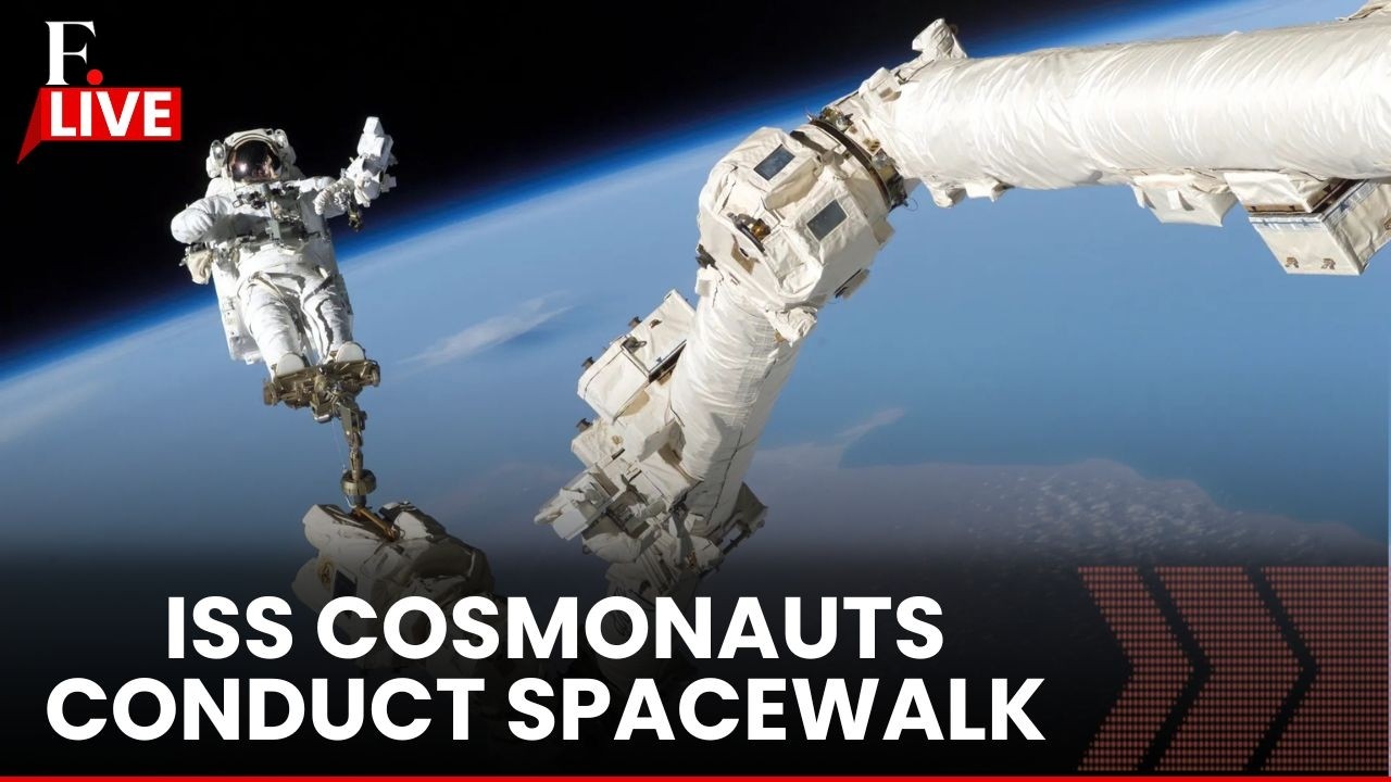 ISS Spacewalk LIVE: Russian Cosmonauts Conduct ISS Spacewalk