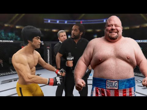 UFC 4 | Bruce Lee vs. Eric Butterbean (EA Sports UFC 4)