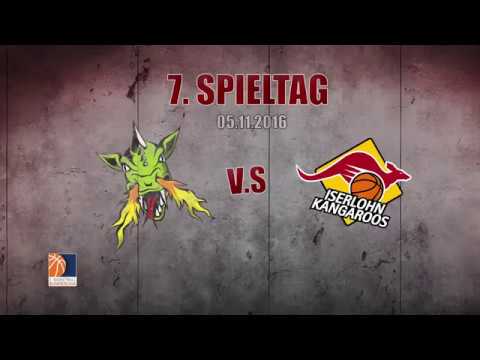 7. Spieltag | 05.11.2016 | Artland Dragons - Iserlohn Kangaroos