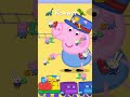 George And Richard Best Friends Forever 🥹 PeppaPig Shorts GeorgeandRichard Besties Dinosaur