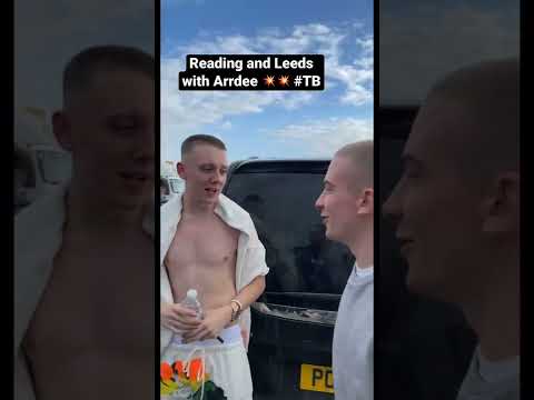 Reading and Leeds with Arrdee💥💥 #TB #shorts