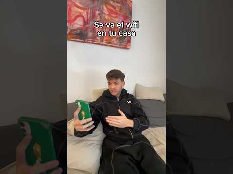 Se va el wifi en tu casa😂
