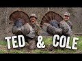 Ted And Cole Double AGAIN Turkey Hunting Big Hills