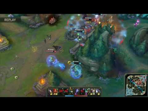 IMT vs NV Teamfight Bush Check, INSANE Karma Flash R Q DAMAGE!