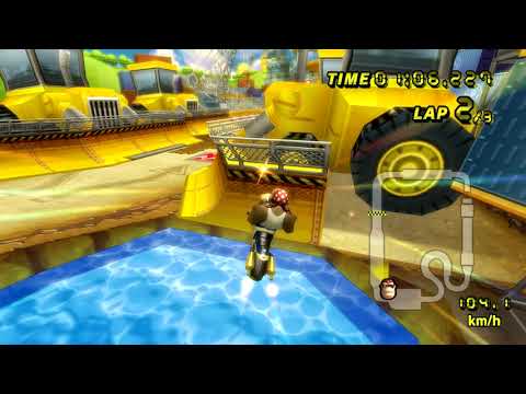 【MKW TAS】 Toad's Factory (No Glitch) - 1:48.764 (WR Strategies)