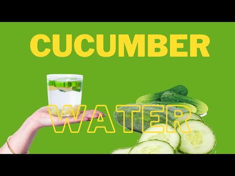How to Make CUCUMBER Water 🍸 | THE BEST Fresh Cucumber Water | Agua Fresca de Pepino | 💦🥒🌿