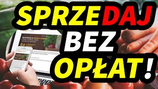 Allegro Lokalnie: 📢 SPRZEDAWAJ BEZ OPŁAT! (Dla sprzedających)