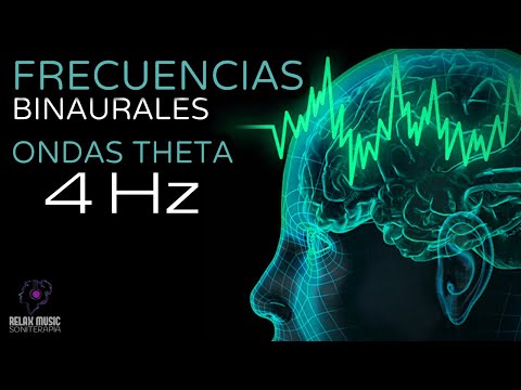 Binaural Sound Therapy Theta Waves 4 Hz - Pure Tone - Miraculous and Healing Tones