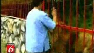 Download lagu lion hugging a women mp3