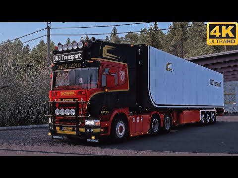 [TS-PC] ETS2 4K | POMEZANIA EA | SCANIA 164L 480 V8 | LINKI - MALBORK PIASKI