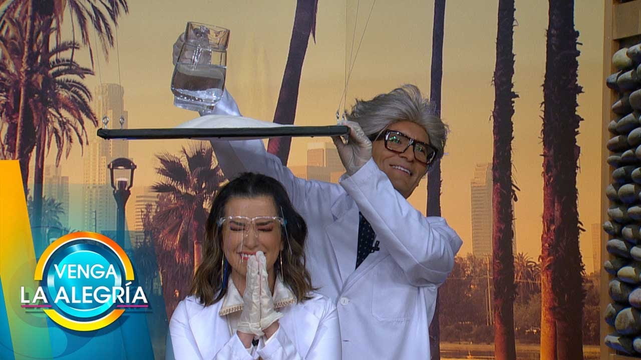 Sergio explica qué es el poliacrilato de sodio. ¡Así funcionan los pañales! | Venga La Alegría