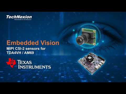 TI TDA4VH / AM69 Embedded Vision (camera) Solutions