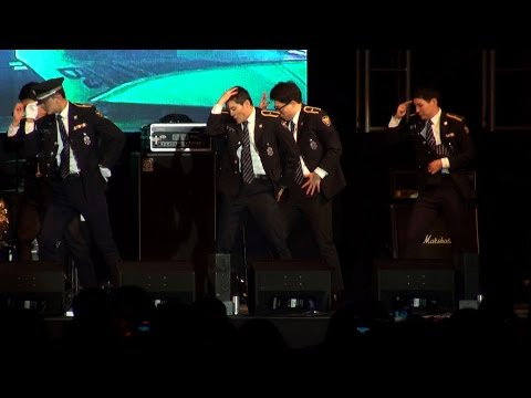 170428 군포철쭉축제 경기남부경찰 홍보단 Dangerous 김준수 이경 XIA Junsu ジュンス