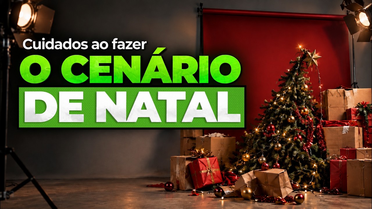 O MAIOR ERRO de quem vai fotografar NATAL!