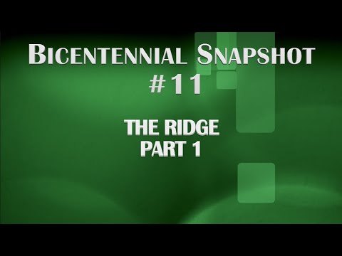 Bicentennial Snapshot No 11 - Ridge Part 1