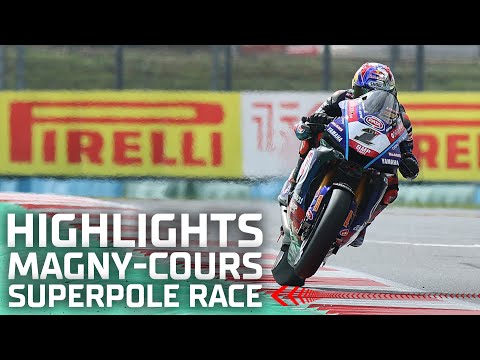 SUPERPOLE RACE HIGHLIGHTS: Contact between Razgatlioglu and Bautista 💥 | 2022 French Round