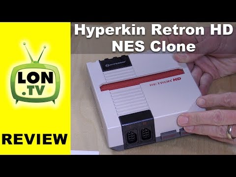 Hyperkin RetroN 1 HD NES Clone Console Review - Plays old Nintendo 8 bit games