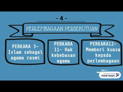 Pengajian Malaysia : Kedudukan Islam dalam Perlembagaan
