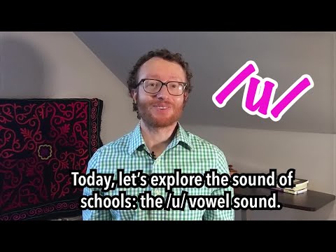 How to Pronounce: /u/ as in school