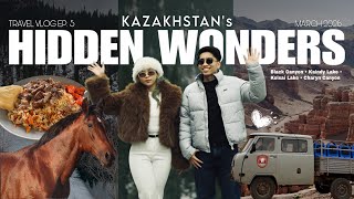 This Place in Kazakhstan Feels Unreal 😳🇰🇿| Black Canyon, Kaindy Lake, Kolsai Lake & Charyn Canyon