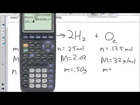 Science 10: Even More Mole Equation Problems