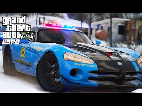 GTA 5 - LSPDFR #71 | Seacrest County Dodge Viper