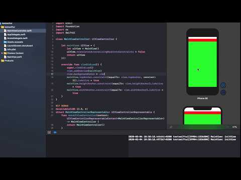 Use SwiftUI preview with UIKit demo
