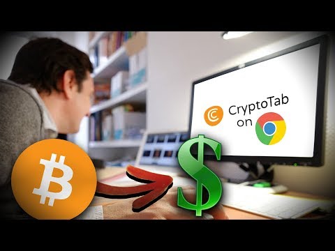 Gagnez de l'argent sans rien faire grâce à CryptoTab ! (1 Bitcoin/mois?!)