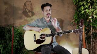 Video thumbnail for Corey Congilio compares the Martin D-28 vs. D-35 at Willcutt Guitars by Willcutt Guitars