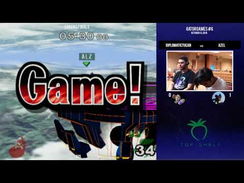 Losers Finals: DiplomaticTucan(Ice Climbers) vs. Azel(Falco) [Gator Games #6]
