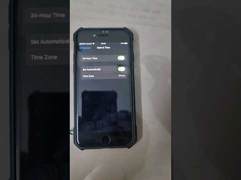 Show AM-PM in iPhone instead of 24-Hour Time #ios #shorts #iphone #galaxystation #iphonese2020