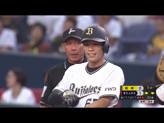 【1回裏】バファローズ・中川が変化球をうまく流して先制タイムリー !! 2019/6/15 B-T