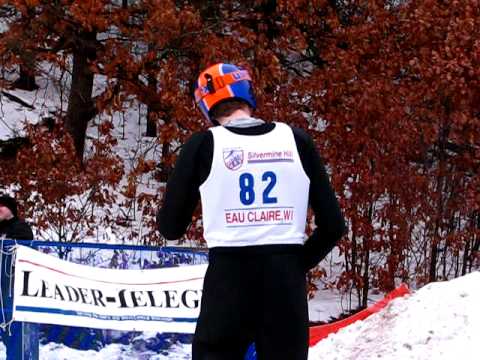 Petr Chaadaev (86.5 meters) at Silver Mine Ski Jumping Tournament