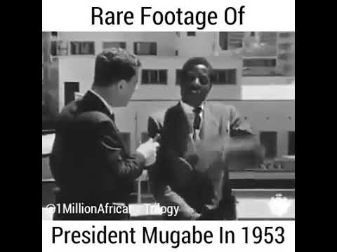 Robert Mugabe in an interview in 1953
