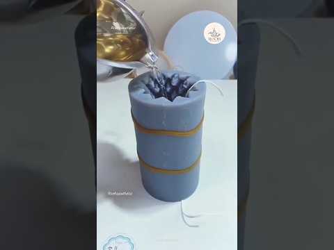 Candle making tutorial #youtubeshorts #ytshortsindia #candlemaking #shortsfeed #shortsviral #ytshort