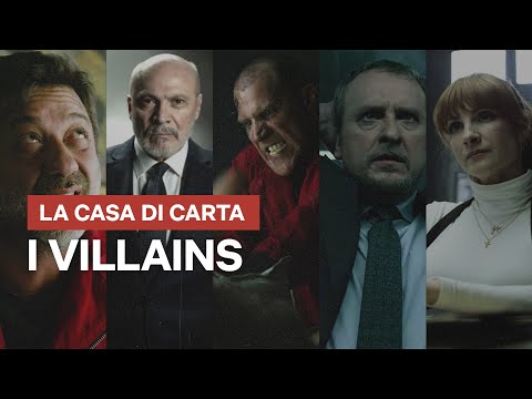 La Casa Di Carta - Villains | Netflix Italia