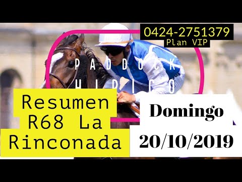 👉 Resumen | La Rinconada | R68 | 13 Carreras| Dom 20/10/2019