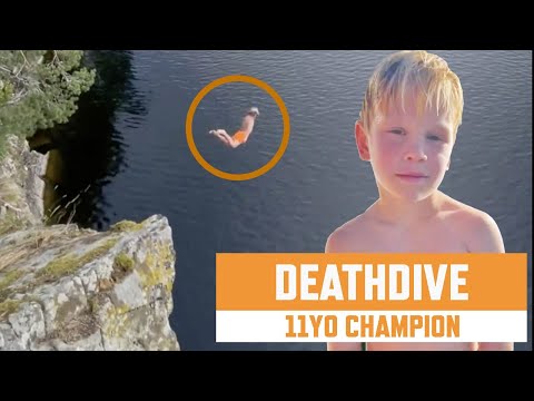 11YO Is The King Of DeathDiving