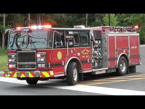 *New Firehouse* Bedford FD Engine 110 Responding