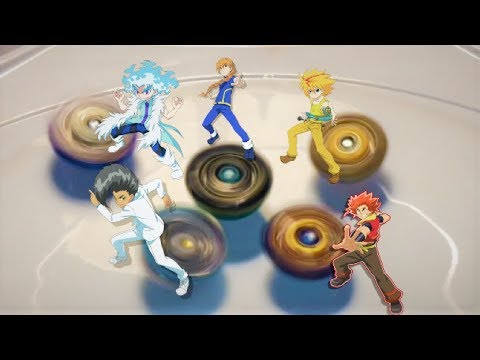 The Big 5 Beyblade 5 Way Battle : Beyblade Burst Evolution