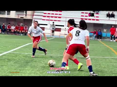 Resumen CD Benifaió - UD Aldaia CF "B" | 1ª Regional Valenta | 23/24 | FutFemRegional
