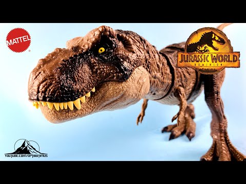 Jurassic World Dominion "Thrash 'n Devour" TYRANNOSAURUS REX Video Review