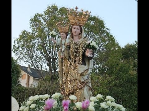 Accadia (FG) Anno Giubilare 2025 la Madonna del Carmine di Crispignano scende ad Accadia 21 Agosto