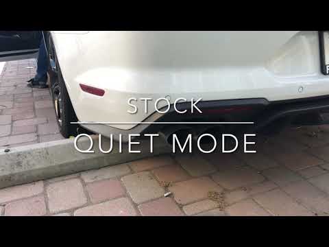 Roush H-pipe install with active exhaust on 19’ Mustang Gt