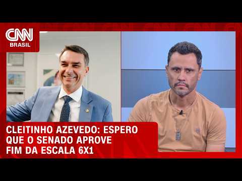 Tratei PEC do fim da escala 6×1 com Flávio Bolsonaro, diz Cleitinho | BASTIDORES CNN
